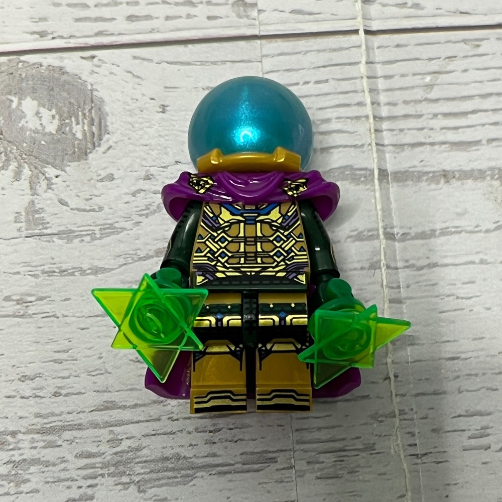 LEGO Marvel Super Heroes Mysterio Minifigure with Green Power Blasts